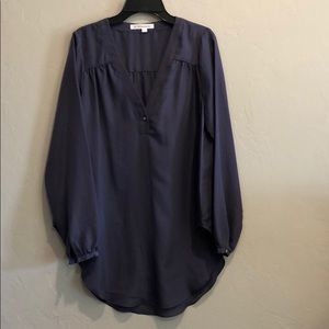 BCBG tunic length top